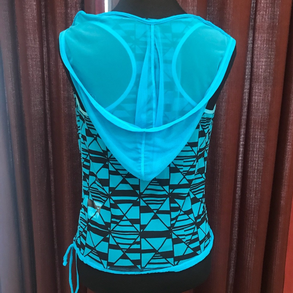 XS/Small Zumba Racerback Hoodie NWOT